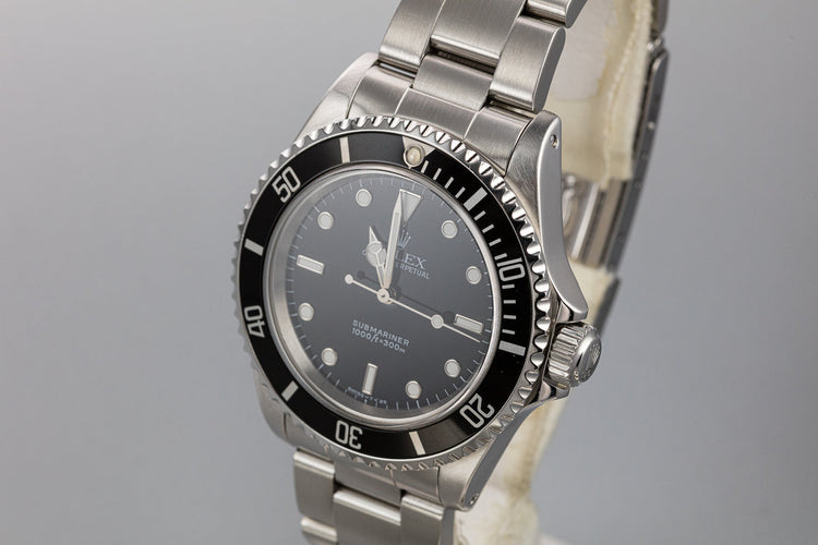 1995 Rolex Submariner 14060 with Tritium Dial
