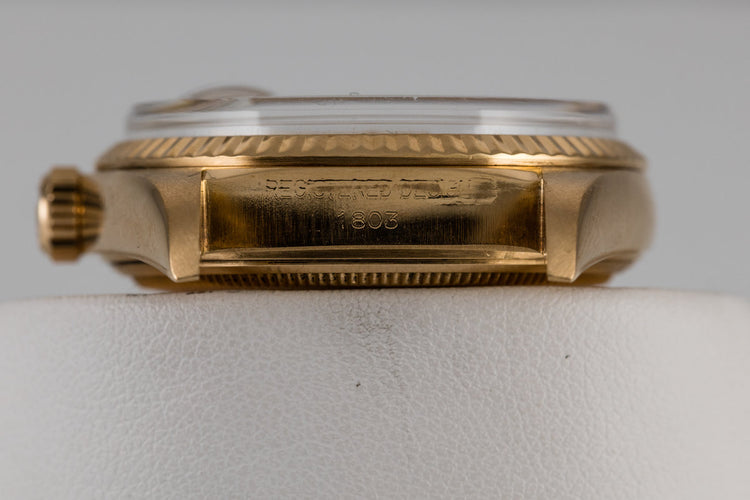 1970 Rolex 18K Day-Date with Champagne Large Roman Dial
