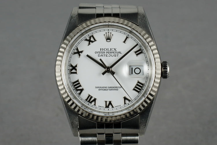2000 Rolex Datejust 16234 with Box and Papers