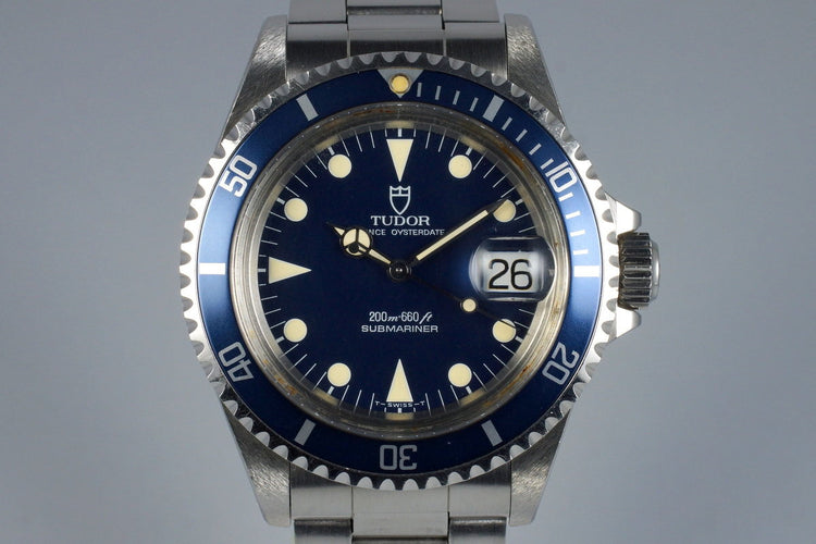 1992 Tudor Submariner 79090 Blue Dial