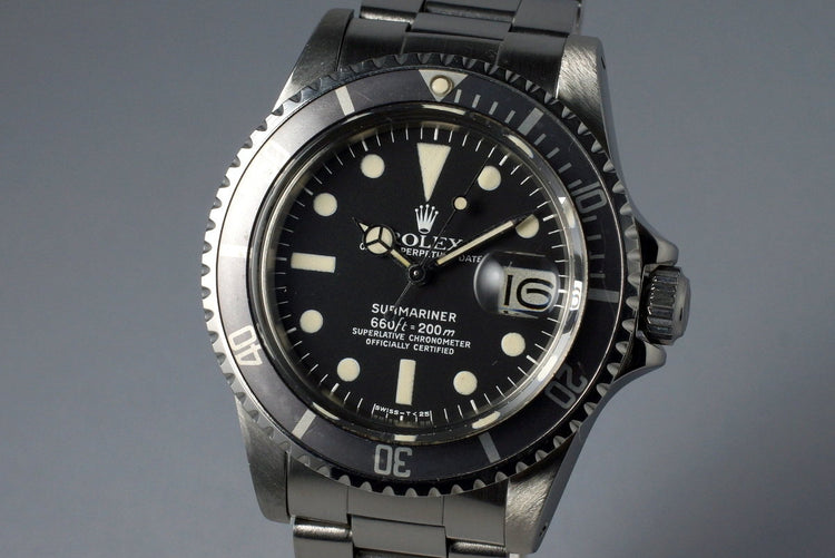 1978 Rolex Submariner 1680 with Box and Papers
