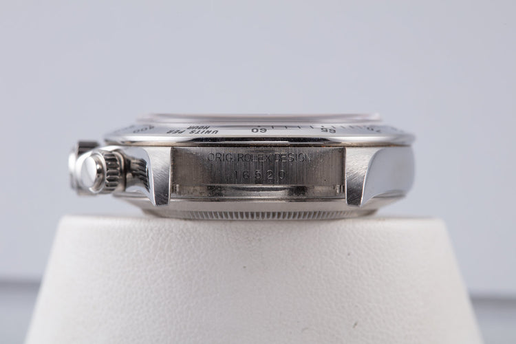 1995 Rolex Zenith Daytona 16520 Black Dial with Box and Papers