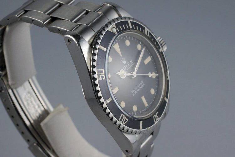 1966 Rolex Submariner 5513 Meters First Dial