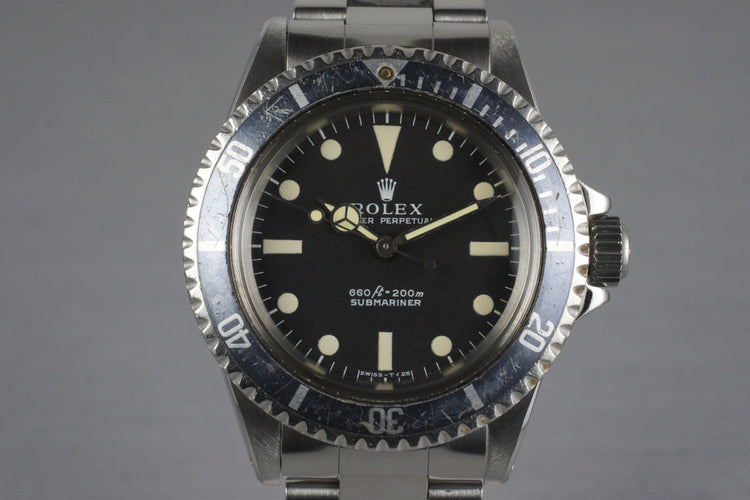 1970 Rolex Submariner 5513