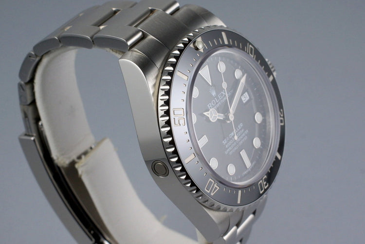 2015 Rolex Ceramic Sea Dweller 116600 with Box and Papers