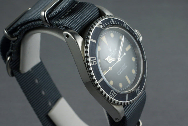 1968 Rolex Submariner 5513 Meters First