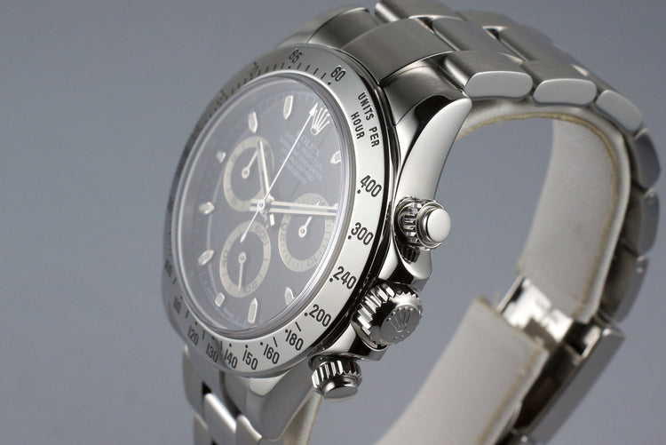 2005 Rolex Daytona 116520 Black Dial with Box and Papers