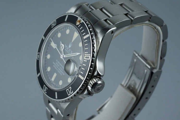 1982 Rolex Submariner 16800