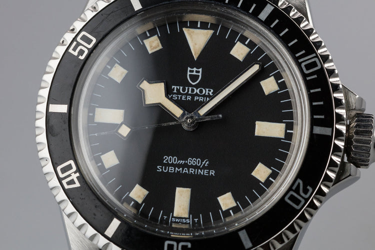 1972 Tudor Snowflake Submariner 7016/0 Black Dial