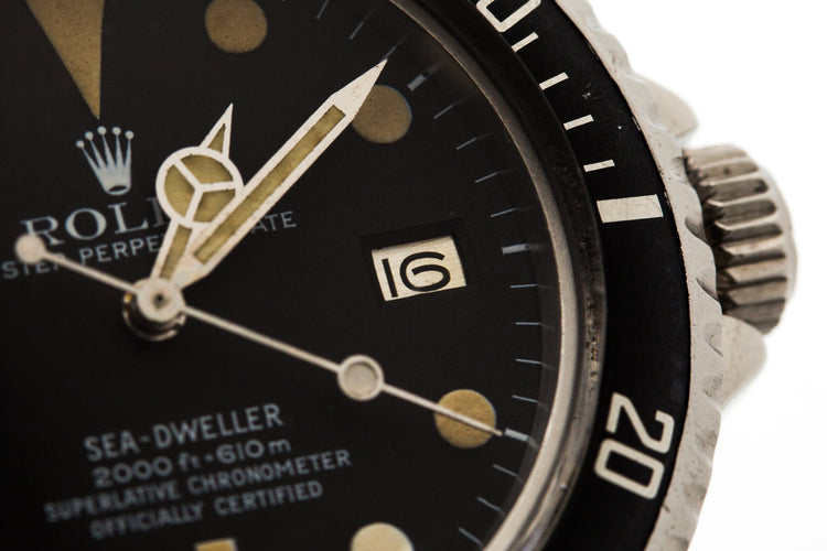 1978 Rolex Sea Dweller 1665 Mark I Dial