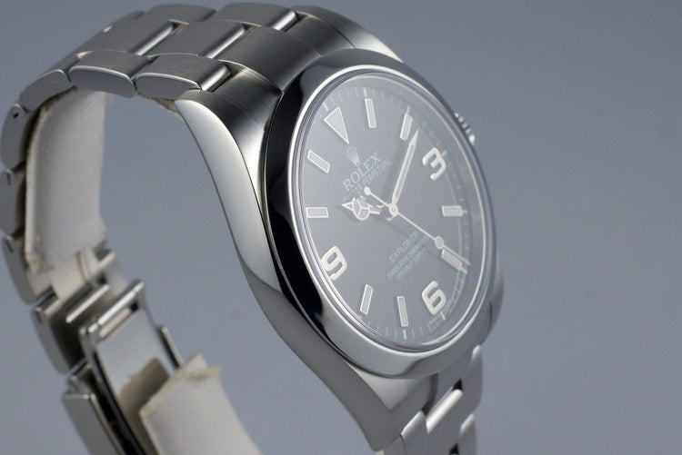 2012 Rolex Explorer 214270 with Box and Papers