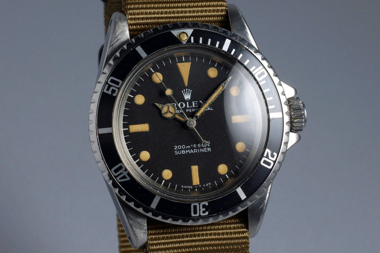 1967 Rolex Submariner 5513 Meters First