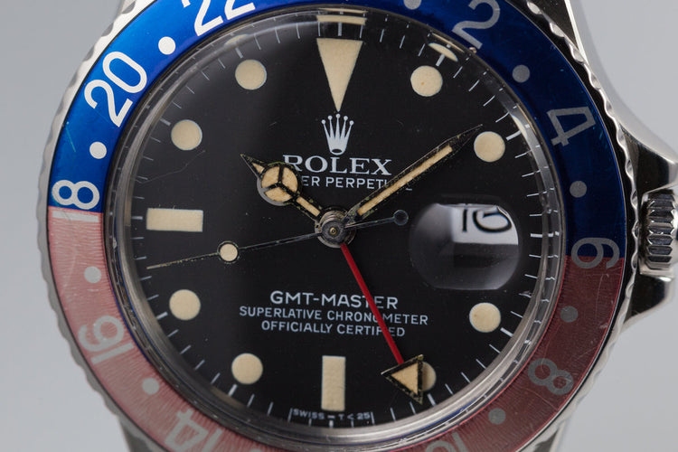 1981 Rolex GMT 16750 Matte Dial