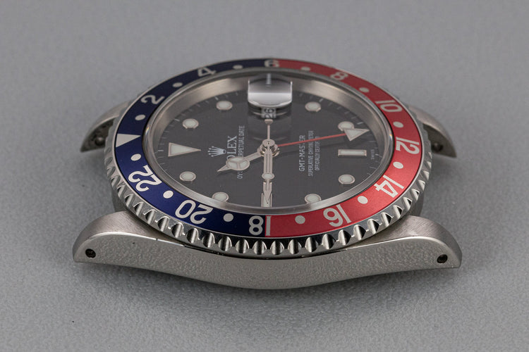 1999 Rolex GMT-Master 16700 "Pepsi" with SWISS Only Dial