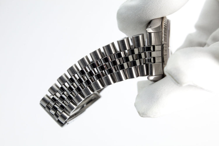 1990 Rolex DateJust 16234 Grey Tapestry Dial