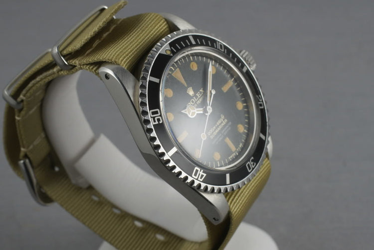1963 Rolex Submariner 5512 PCG with 4 line gilt non chapter ring dial