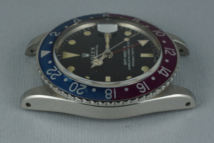 1968 Rolex GMT 1675 Mark I Dial with Fuchsia Bezel