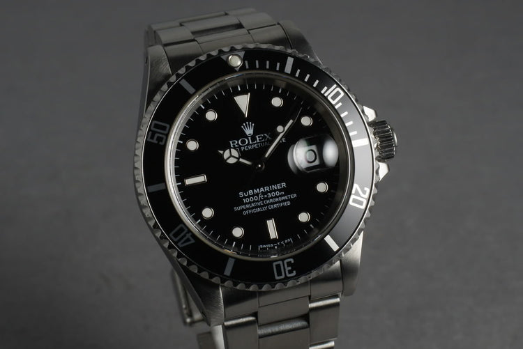1995 Rolex Submariner 16610