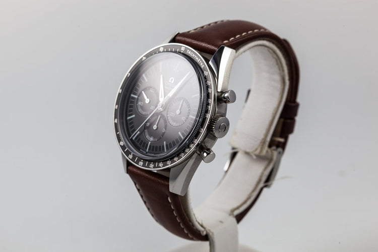 2014 Omega Speedmaster 3132403001 Straight Lug Case with Box and papers