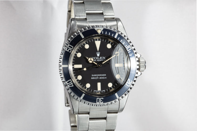 1979 Rolex Submariner 5513 MK II Dial with Box and Papers