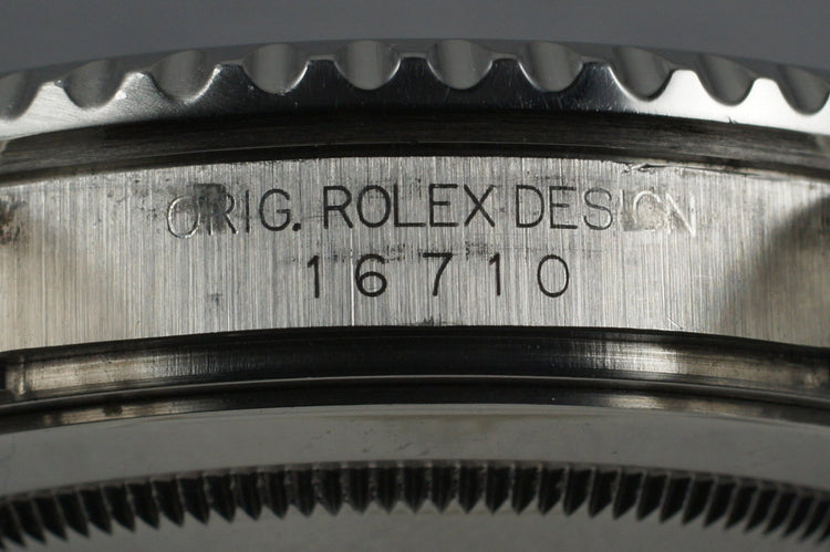 2001 Rolex GMT II 16710