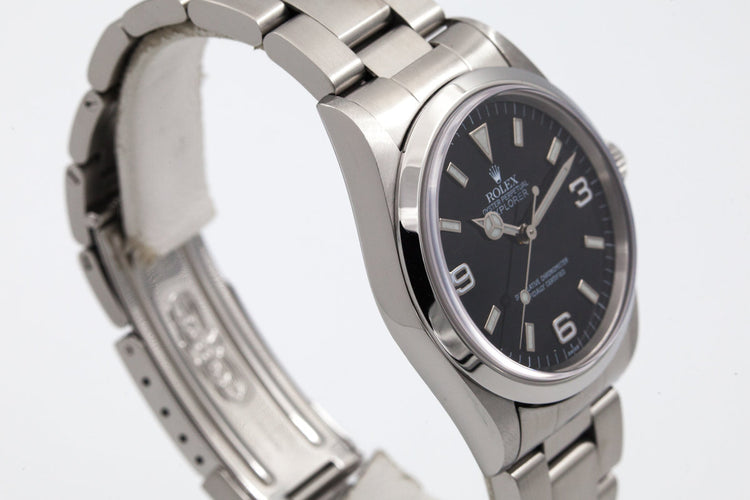 1997 Rolex Explorer 14270 with SWISS only dial