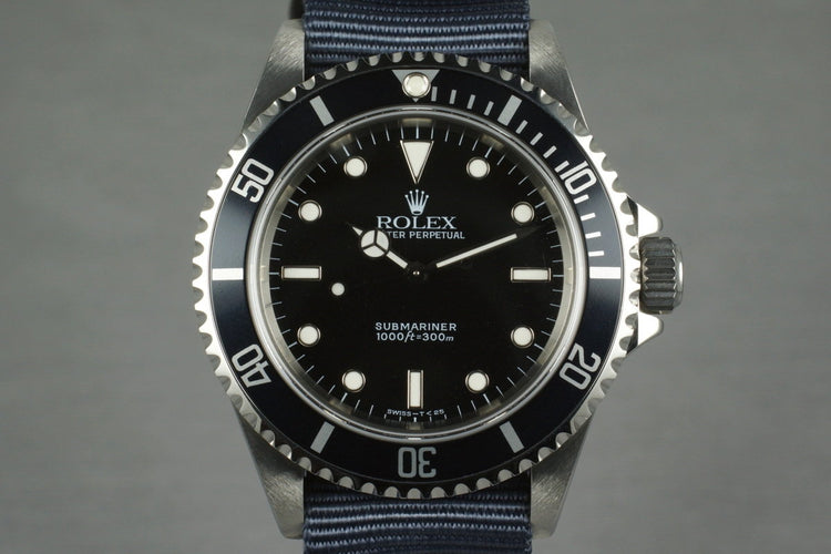1997 Rolex Submariner 14060