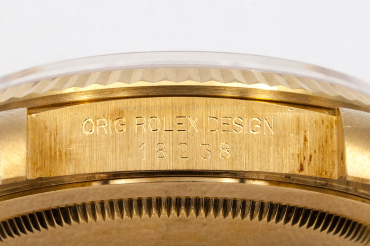 1989 Rolex YG Day-Date 18238