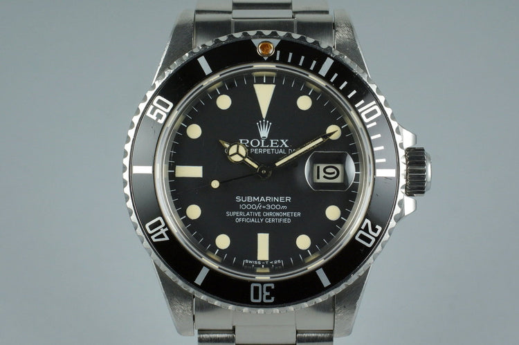 1982 Rolex Submariner 16800