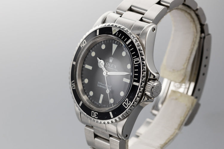 1967 Rolex Submariner 5513 with Meters First Dial
