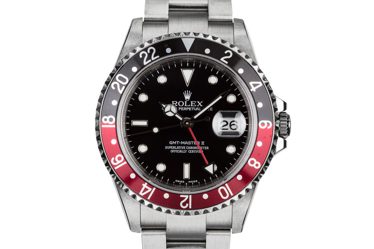 2005 Rolex GMT-Master II 16710 "Coke" with Box and Papers