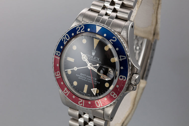 1981 Rolex GMT-Master 16750 "Pepsi"