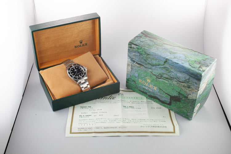 2000 Rolex Submariner 14060M with Box and Papers