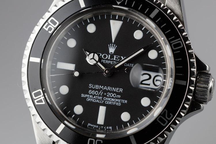 Rolex Submariner 1680 with Service case and Service Dial