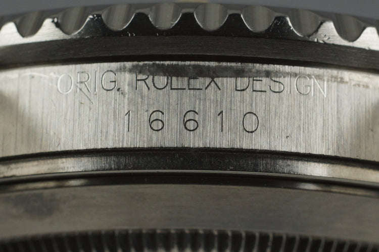 1995 Rolex Submariner 16610
