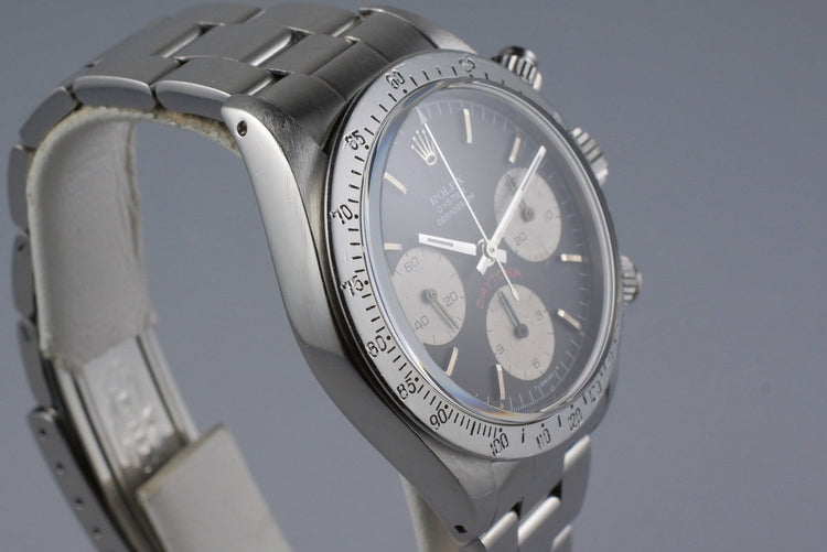 1978 Rolex Daytona 6265 Black Big Red Daytona Dial