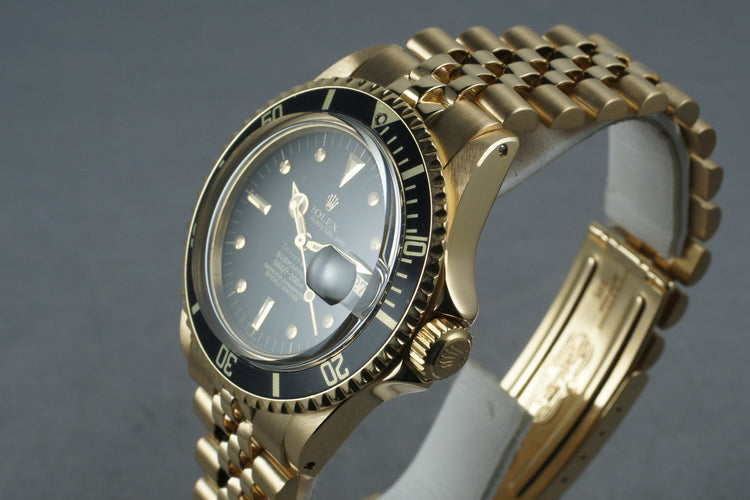 1969 Rolex 18K Submariner 1680 with Tiffany and Co Dial