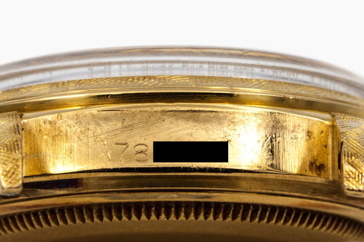 1962 Rolex YG Day-Date 1806 with Morellis Finish and Carl Bucherer bracelet