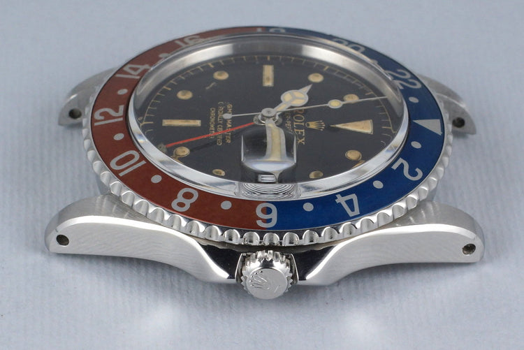 1960 Rolex GMT 1675 PCG Gilt OCC Chapter Ring