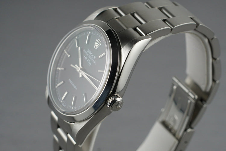 2001 Rolex Air King 14000M with Box and Papers