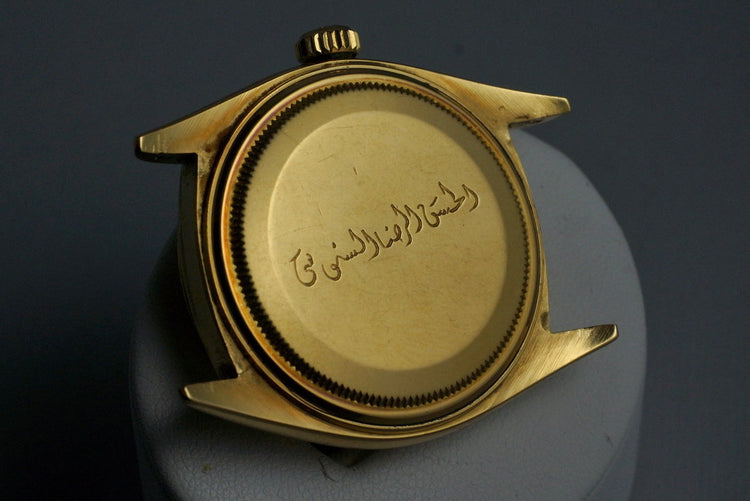 1961 Rolex YG Day-Date 1803 with Box and Papers