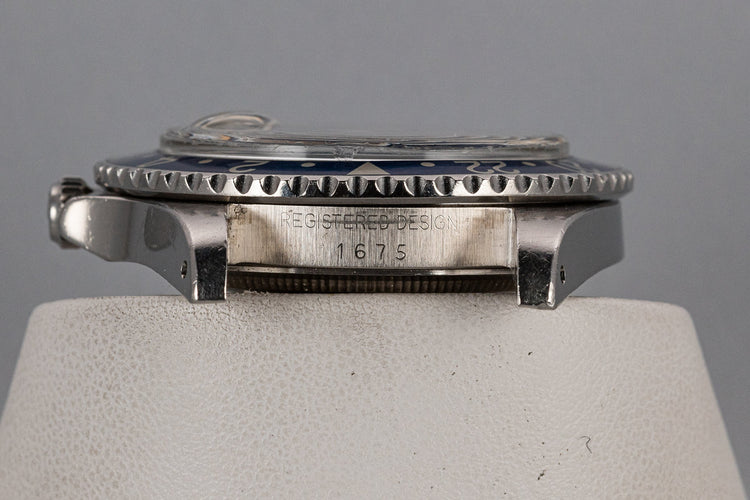 1977 Rolex GMT-Master 1675 "Blueberry" with Radial Dial and Red GMT Hand