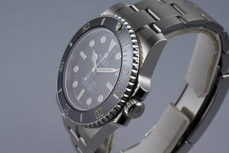 2016 Rolex Submariner 114060 with Box and Papers