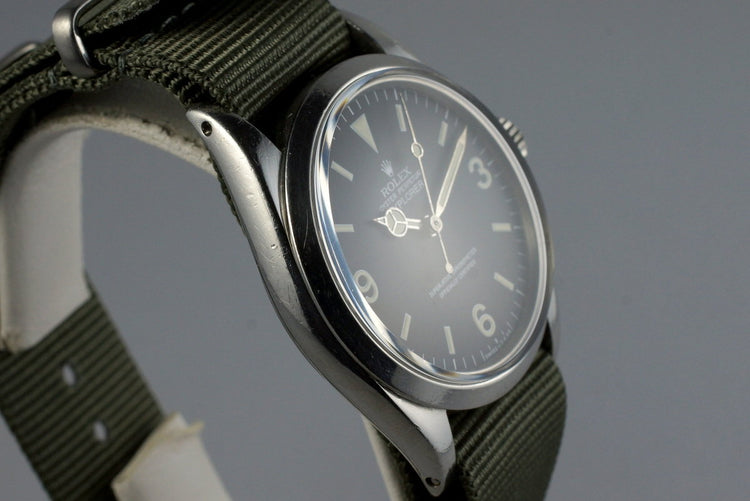 1966 Rolex Explorer I 1016 Service Dial