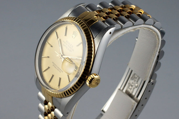 1987 Rolex Two Tone DateJust 16013