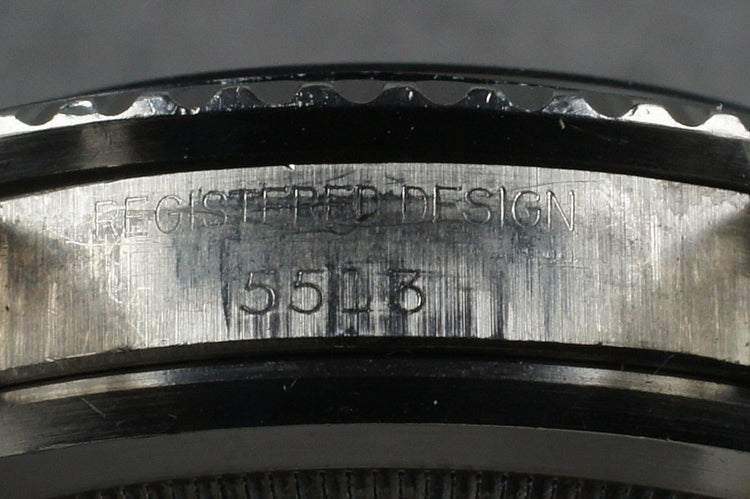1966 Rolex Submariner 5513 with Gilt Bart Simpson Dial