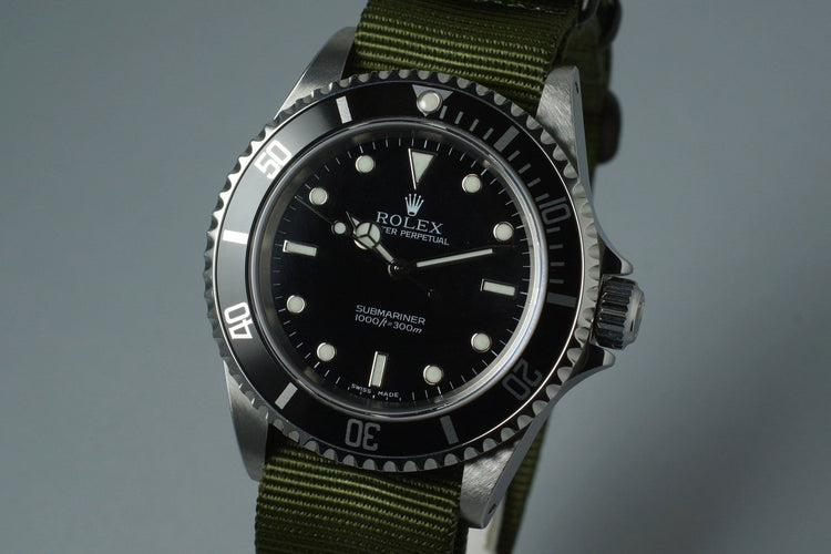 2002 Rolex Submariner 14060M