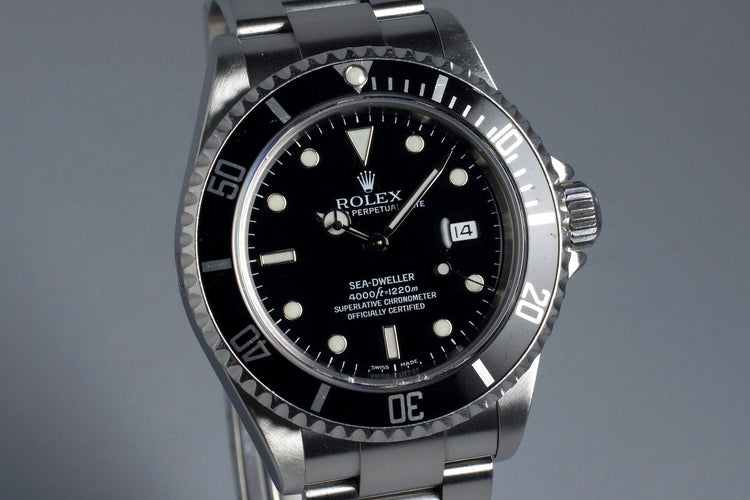 2006 Rolex Sea Dweller 16600