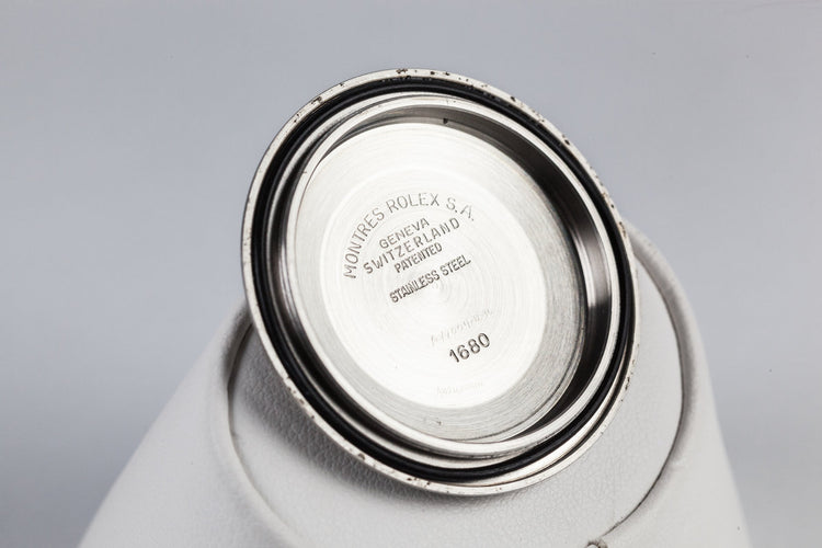 1980 Rolex Submariner 1680 Matte Dial