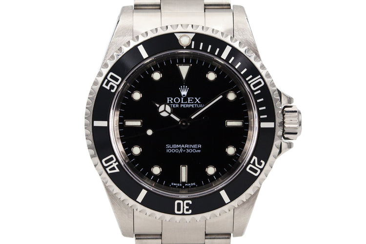 2001 Rolex Submariner 14060M